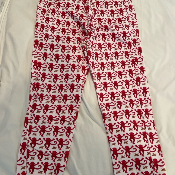 Roller Rabbit Pants - Roller Rabbit Monkey Classic Sweatpants Pink NWT Size Small